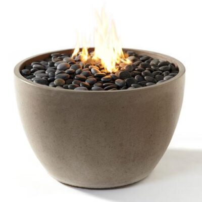 Modern Fire Pit - Soba Concrete Fire Bowl