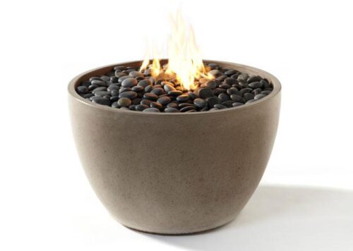 Modern Fire Pit - Soba Concrete Fire Bowl