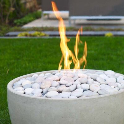 Modern Fire Pit - Soba Concrete Fire Bowl