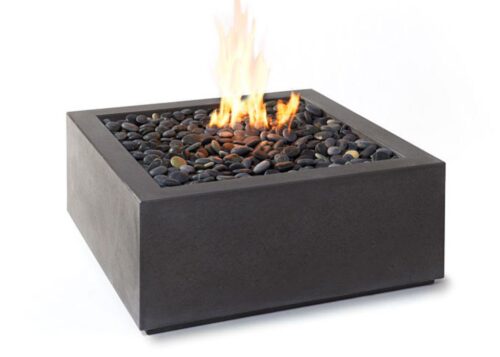 Modern Fire Pit - Bento - Concrete Fire Pit