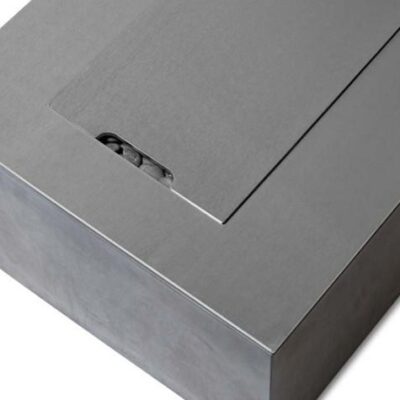 Modern Fire Pit - Robata - Linear Concrete