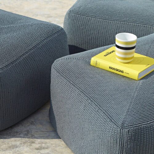 Modern Patio Furniture - Divine Outdoor Footstool/Bean Bag