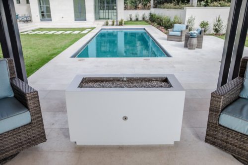 RECTANGULAR HIDDEN TANK FIRE PIT