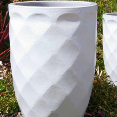 WHITE DIAMOND PLANTERS