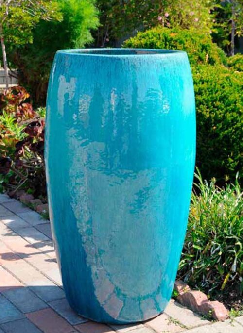 TALL DRUM PLANTER