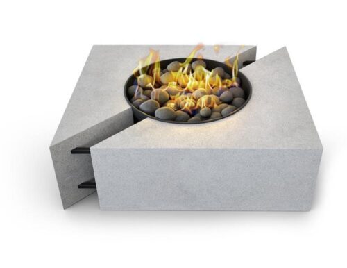 CHAOS SQUARE CONCRETE FIRE PIT