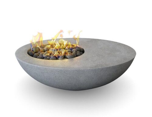 Modern Fire Pit - Nyx - Concrete Fire Bowl
