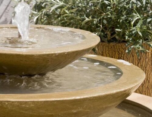 Modern Fountain - Three-Tier Cascade