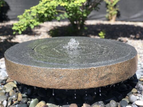 Modern Fountain - Natural Millstone