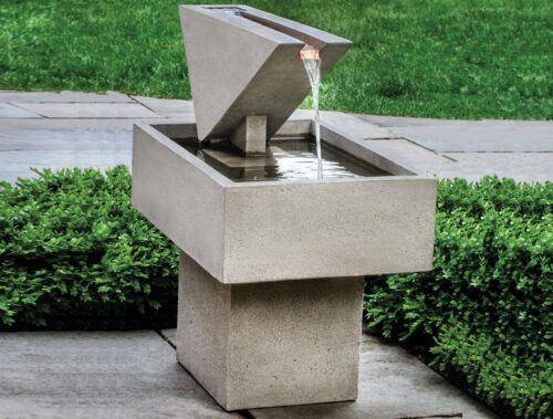 Modern Fountain - Outdoor Triad