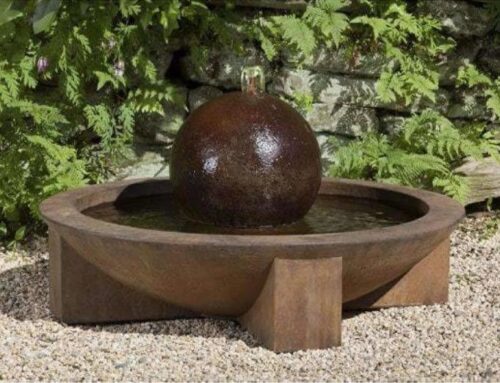 Modern Fountain - Low Zen Sphere