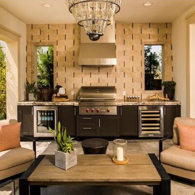 COVERED PATIO KITCHEN