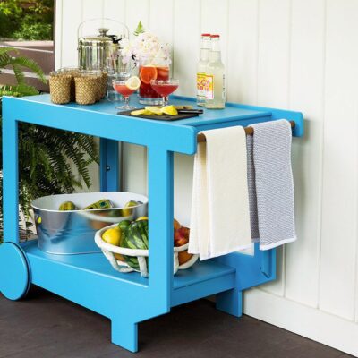 Modern Patio Furniture - Lollygagger Bar Cart