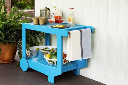 Modern Patio Furniture - Lollygagger Bar Cart