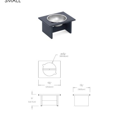 Modern Patio Furniture - Single Dog Bowl