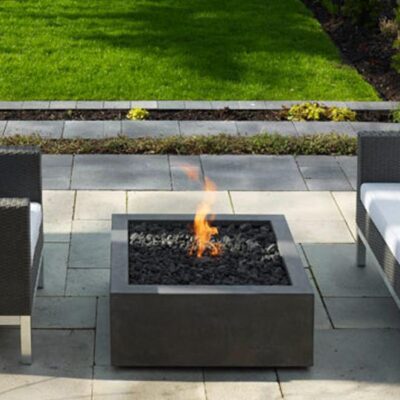 Modern Fire Pit - Bento - Concrete Fire Pit