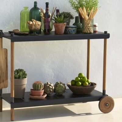 Modern Patio Furniture - Frame Trolly Bar Cart