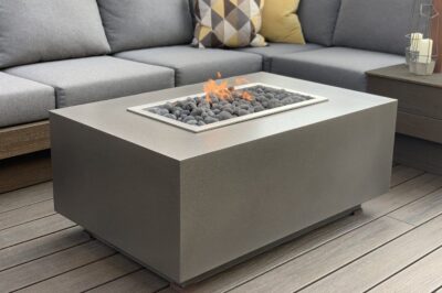 Rectangular Outdoor Fire Pit | Denver