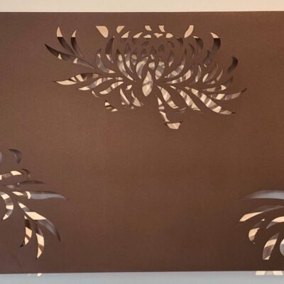 FLOATING FLORA OUTDOOR WALL ART