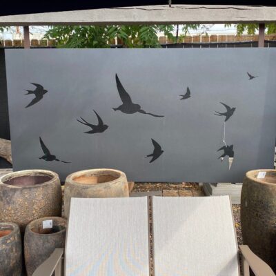 DOVES OUTDOOR WALL ART