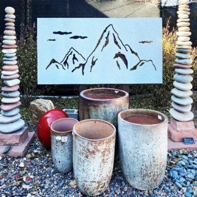 MOUNTAIN OUTDOOR WALL  ART