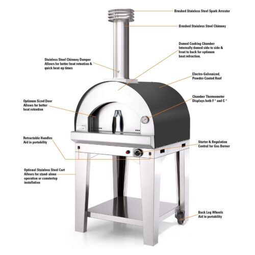 MARGHERITA PIZZA OVEN - GAS