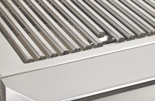 Grates on grill