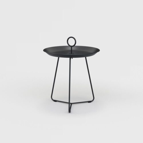 black outdoor table