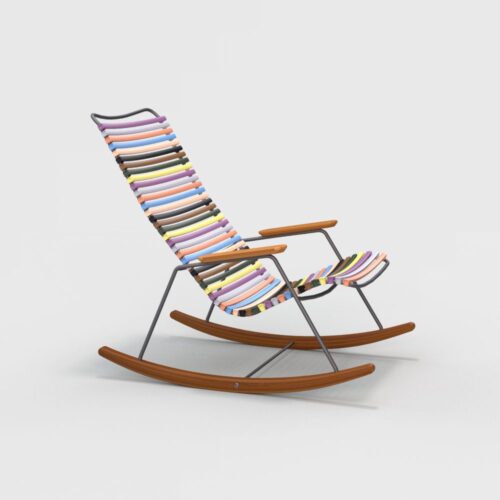 colorful rocking chair