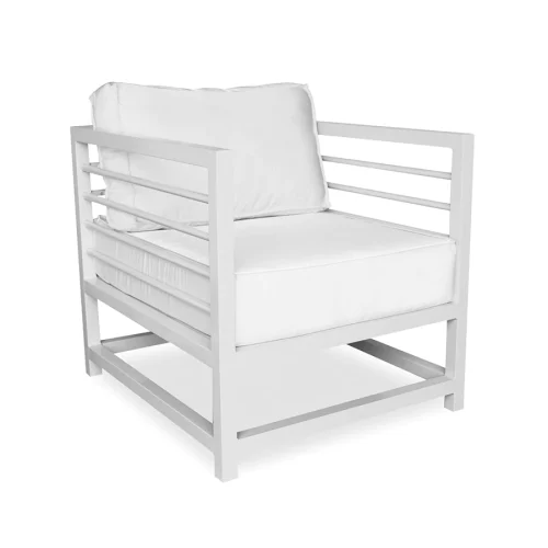 outdoor white chair