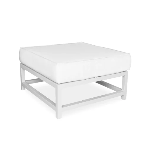 white ottoman