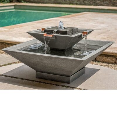 elegant two tier fountain