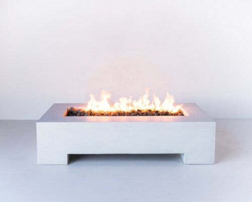 table mesa concrete fire pit