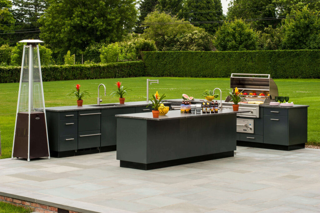 Nu Black Outdoor Kitchen