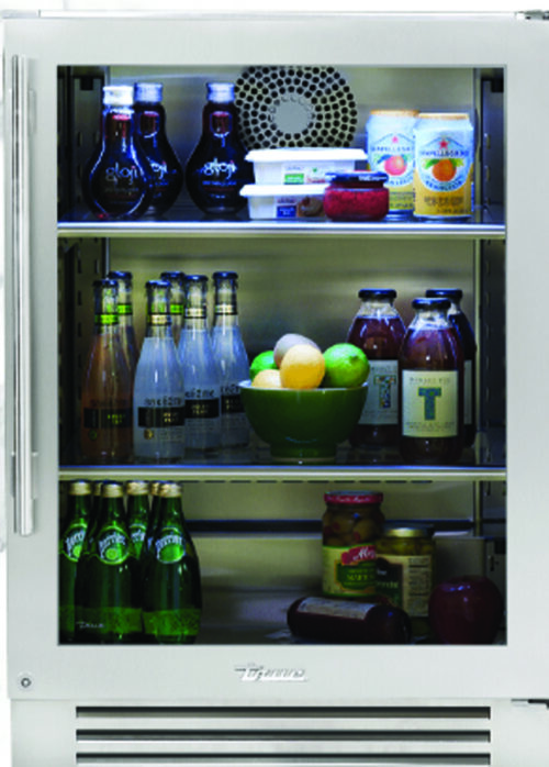 True 24" Single Door Refrigerator- Panel Ready Under Counter