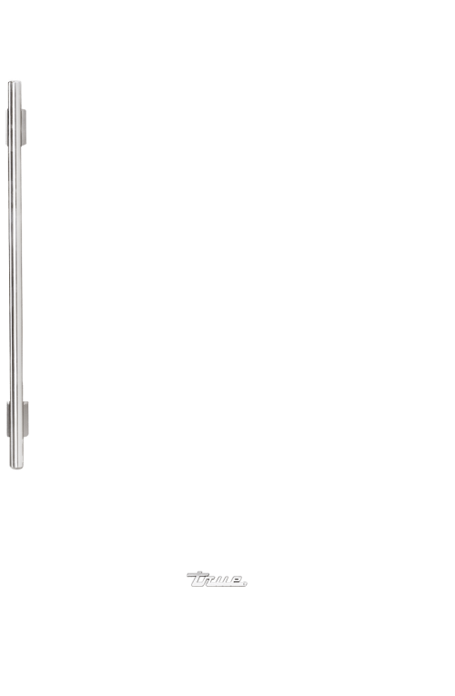 True 24" Single Door Refrigerator- Panel Ready Under Counter - Image 5