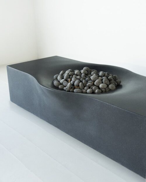 Modern Fire Pit - Grand Concrete Fire Pit - Image 4
