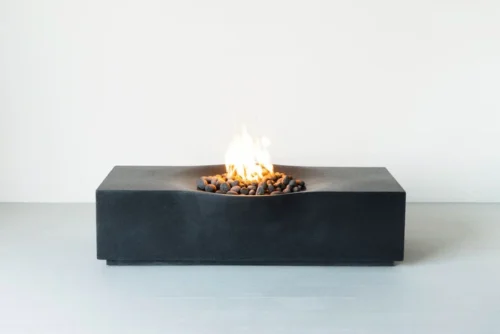 Modern Fire Pit - Grand Concrete Fire Pit - Image 3